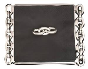 NEW INSPIRED GENERATIONS linky large napkin holder in black